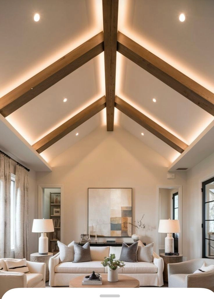 Wood accent ceiling 2