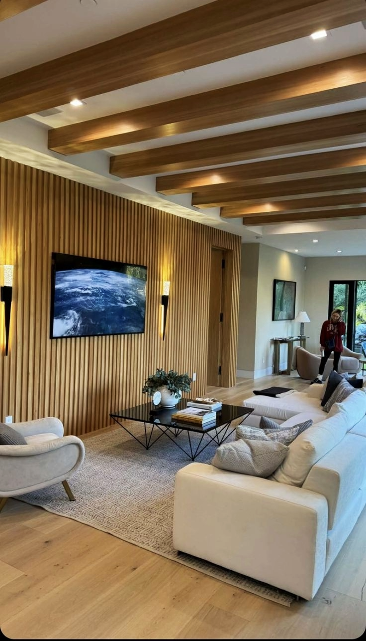Wood accent ceiling 4
